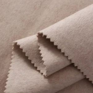 Very Heavyweight Worsted Yarn Winter Woven Woolen Fabric Blend Cashmere Silk Wool for Boys Girls Winter Coat