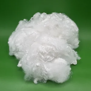 Virgin 2D 51mm Polyester Staple Fiber Non Siliconized Raw White PSF for Yarn Spinning Nonwoven Concrete Flame Retardant Factory