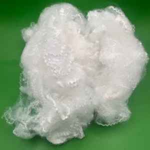 Virgin White 6D 64mm Solid Polyester Staple Fiber Spinning Yarn Nonwoven Fabric Home Textile Pillow Sofa Concrete Filling