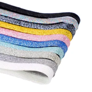 WEGOODZF Factory Fashion Flat Glitter Shiny Metallic Unisex Shoe Laces Colorful Polyester Sport Casual Shoes Sneakers