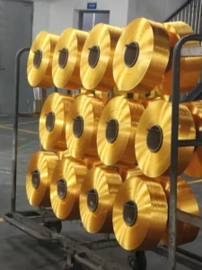 WELONG High Quality Polyester 600D DTY Melange Doped Yarn HIM 100% DTY Polyester Yarn Recycled Polyester Yarn for Weaving
