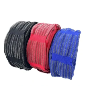 Washing Dishes Semi finished Stainless Steel Wire Scouring Pad Roll Lasting Strong Polypropylene Yarn Cloth