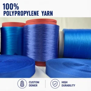 Water Resistant Solid Raw 100% PP Yarn OE Technics Floating for Hand Knitting and Marine Rope and Net