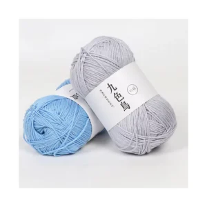 Wear Resistant Soft Cotton Bamboo Fiber Blended Yarn High Tenacity Eco Friendly Anti Bacteria Recycled Dyed Embroidery