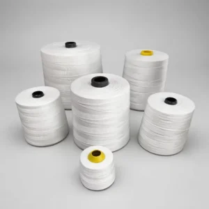 White 200g 1kg 2kg 5kg 100% Polyester Eco friendly S twist Dahua 1×4 Yarn for Sack Bag