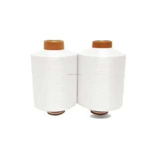 White Copper Antibacterial Polyester Yarn DTY for Socks 3000ppm Copper Content