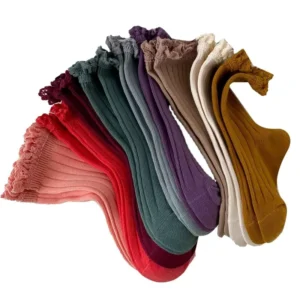 Women High Performance Hybrid Training Socks Custom Printed Logo Various Custom Colors Crew Sport Socks