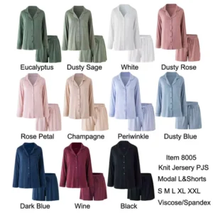 Women’s Casual Long Sleeve Long Leg Pajamas Plus Size Nightdress for Autumn Winter Comfortable Sleepwear for Home Use