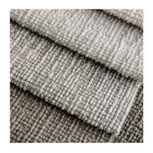 Wool Acrylic Mixed 3D Texture Fabric Fashion Comfortable Furniture Sofa Upholstery Fabric