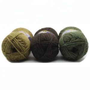 Wool Blended Yarn for Hand Knitting Baby Sweaters Sewing and Weaving Strong Recycled Dyed Pattern