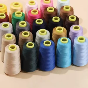 XS 004 Multicolor 100% Polyester High Strength 40/2 Coated Metallic Cord Eco Friendly for Shoes Bags Garments