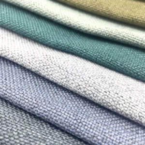 Xucun Design 100% Polyester Flame Retardant Waterproof Custom Color Jacquard Yarn Dyed Pongee Weft Home Textile Sofas Curtains