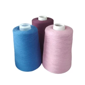 YZ242 28S/2 VORTEX Core spun Yarn High Appearance Eco friendly Soft Anti pilling Skin Friendly Comfortable Elasticity Resistance