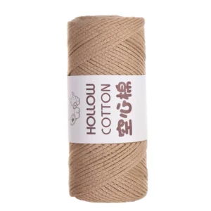Yarn Craftsman 100% Cotton Yarn 30 Colors DIY Solid Color 2mm Hollow Cotton Yarn for Knitting 150g Ball