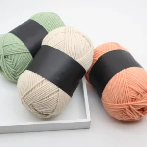 Yarn Craftsman 12NM 4 Organic Crochet Yarn Handknititng Yarn 50g Balls