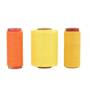 Yarn Dyed Knit Fabric 60 Colors Recycled Cotton Yarn Cotton Polyester Blended GRS Certified Anti Pilling for Knitting Weaving