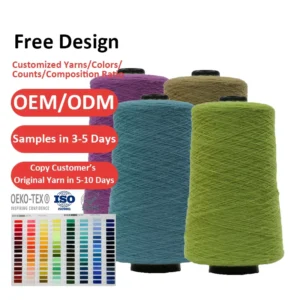 Yarn Suppliers Textured T-shirt Knitting 100% Acrylic High Elastic Crochet Yarns Hand Knitting Acrylic Soft Acrylic Yarn