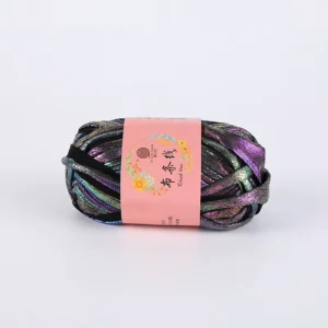 Yarn for Weaving Metallic 100% Polyester T Shirt Knitting Yarn Crochet 100g Baby DIY T shirt Yarn