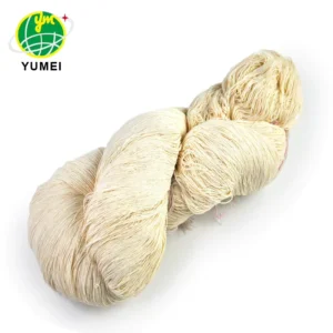Yumei 21S Recycled 100% Cotton Spun Yarn Raw White for Baby Knitting and Weaving Eco-Friendly