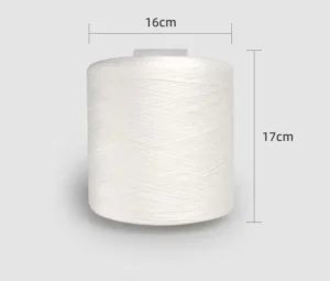 manufactory 100% spun polyester yarn with different counts and colors