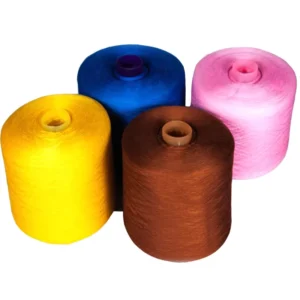 polyester yarn recycled yarn with GRS 32s