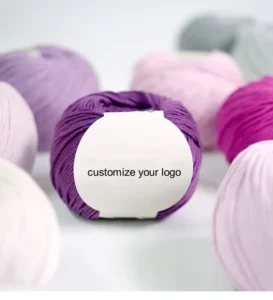 summer 50g cotton yarn 100% mecerized cotton yarn for DIY shirt
